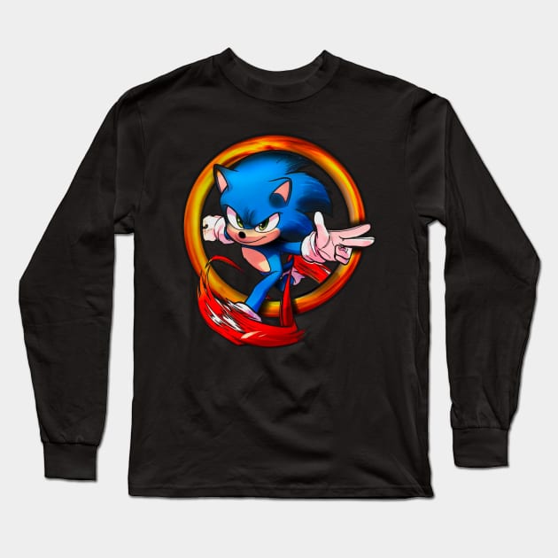 Hedggy Long Sleeve T-Shirt by TyJys Ink&Design